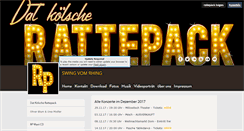 Desktop Screenshot of dat-koelsche-rattepack.de